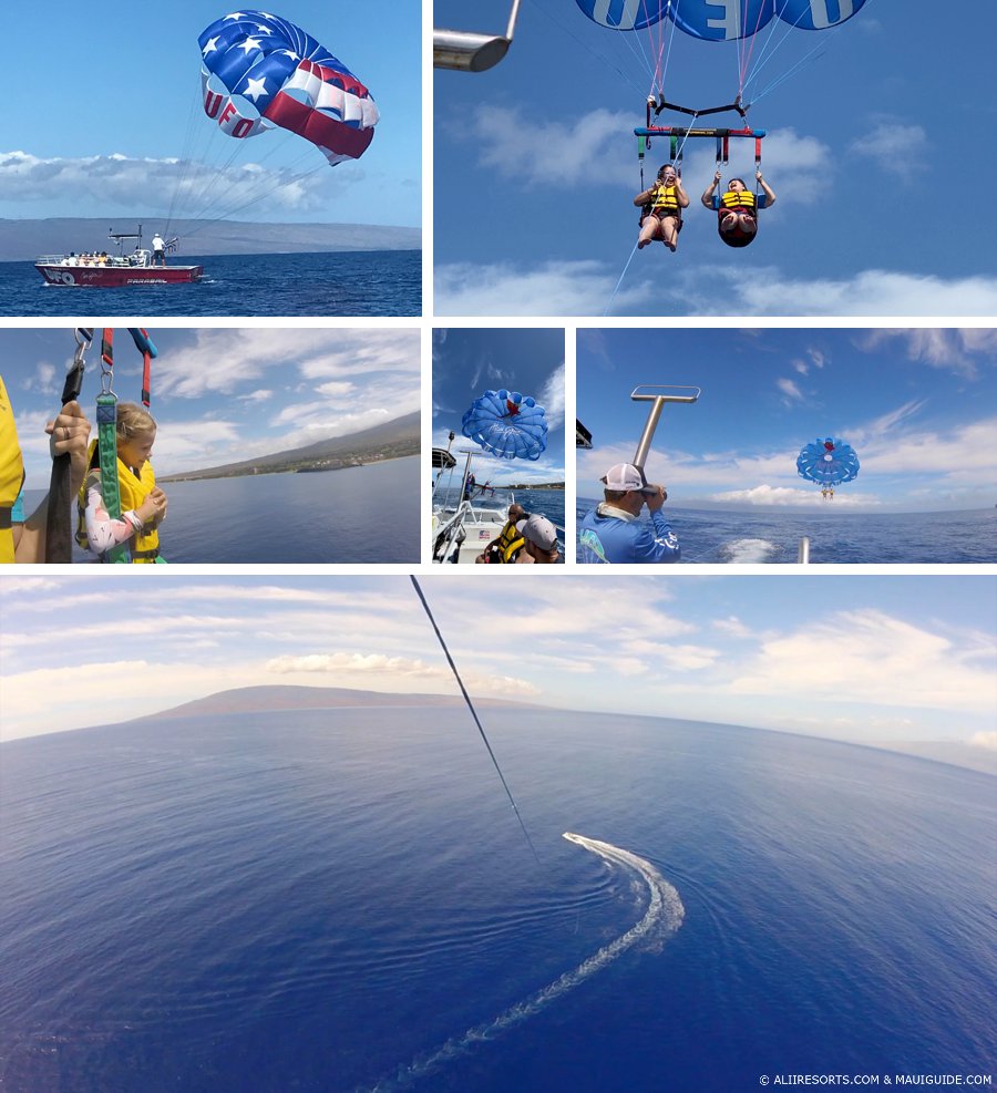 parasailing Maui