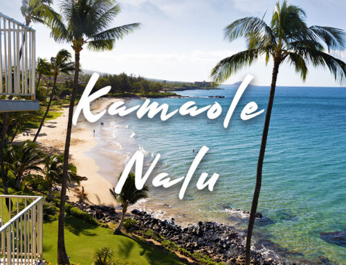 Dip your feet in the sands at Kamaole Nalu