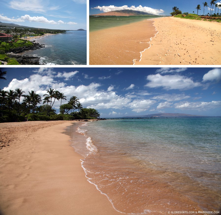 Maui sunbathing beaches
