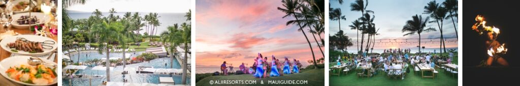 luaus in Maui Hawaii