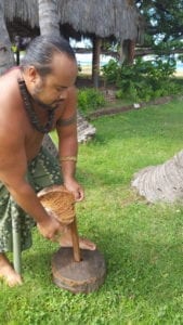 Coconut Husking at The Shops @ The Shops at Wailea | Kihei | Hawaii | United States