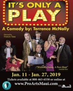 IT'S ONLY A PLAY presented by ProArts Playhouse @ ProArts Playhouse