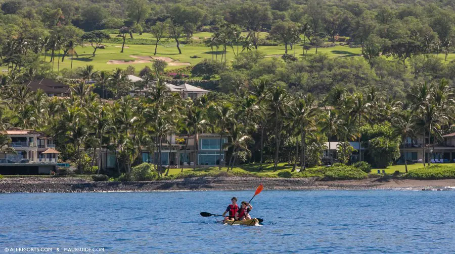 kayaking Maui