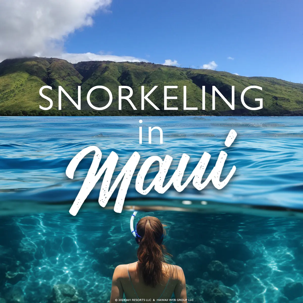 snorkeling in Maui