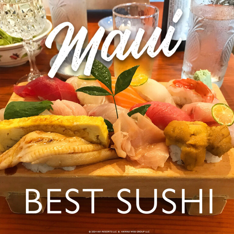 Best Sushi On Maui - Isana, Miso Phat, Koiso, Oao, Morimoto